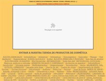 Tablet Screenshot of cosmeticaextremena.com